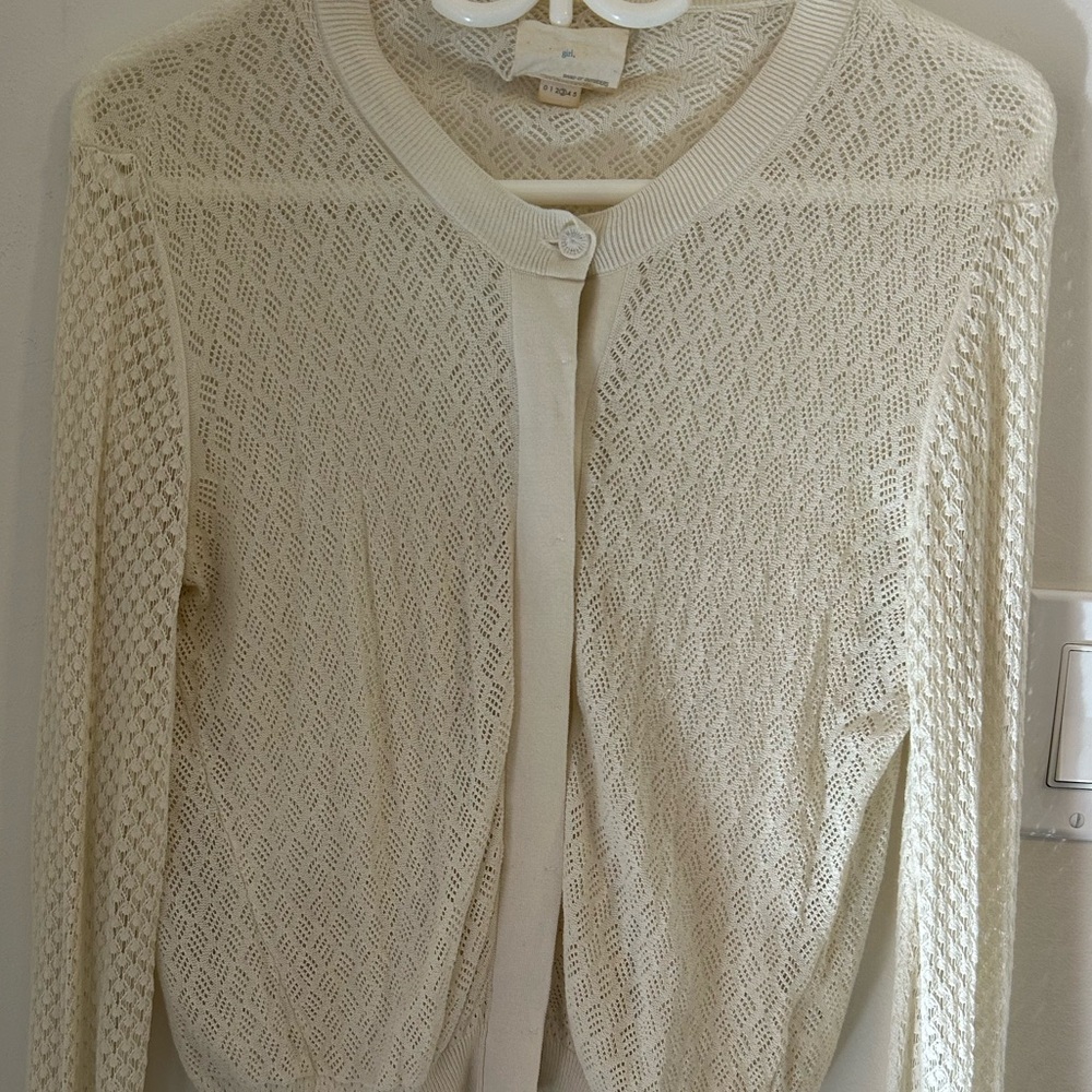 Cream Knit Women's Sweater